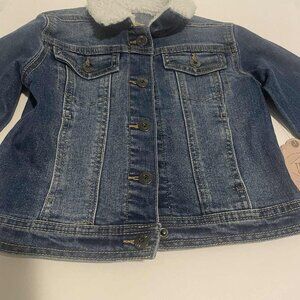 True Craft Little Girl Jean Jacket Size 5